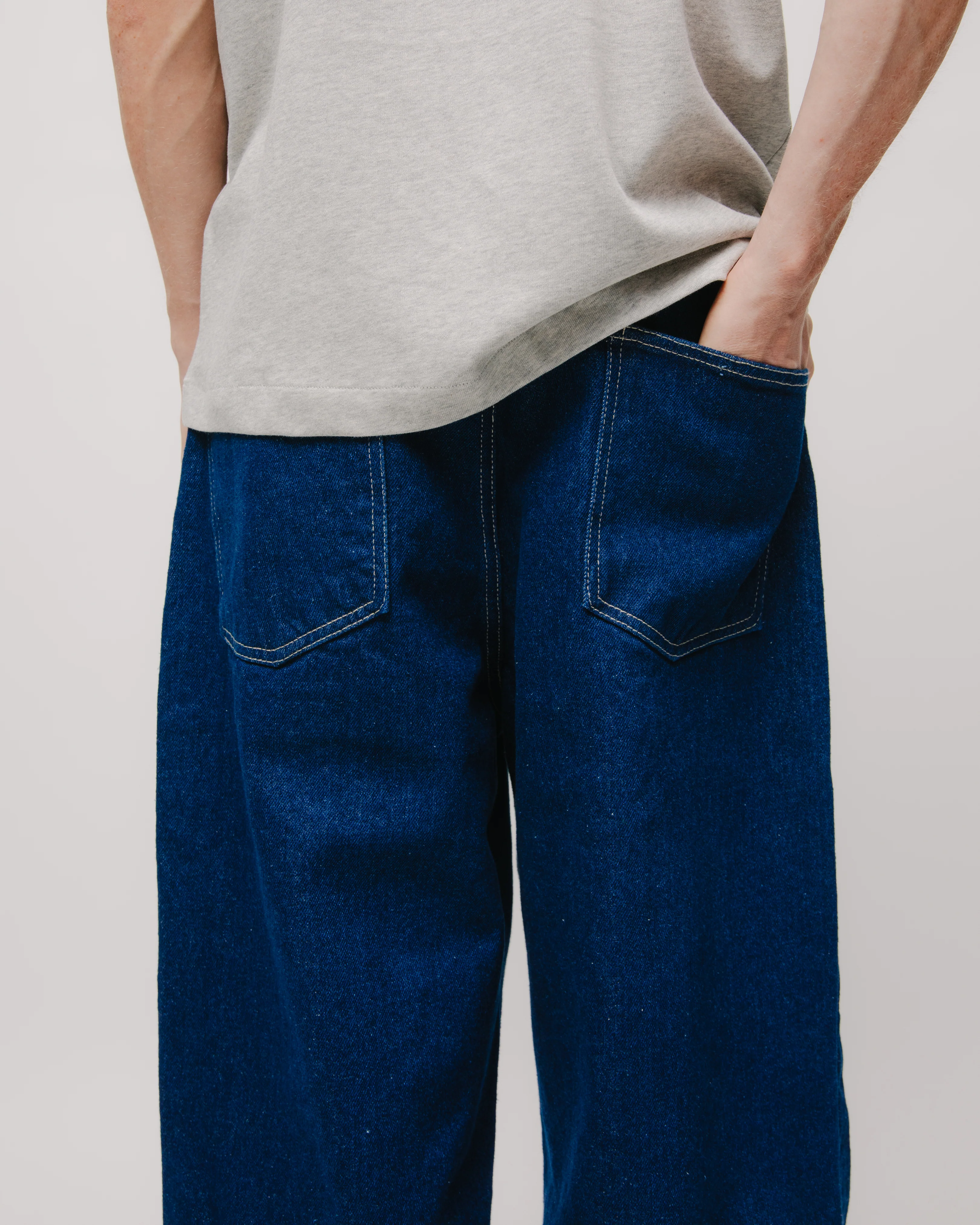 Asa Cut Indigo Jeans - Image 7