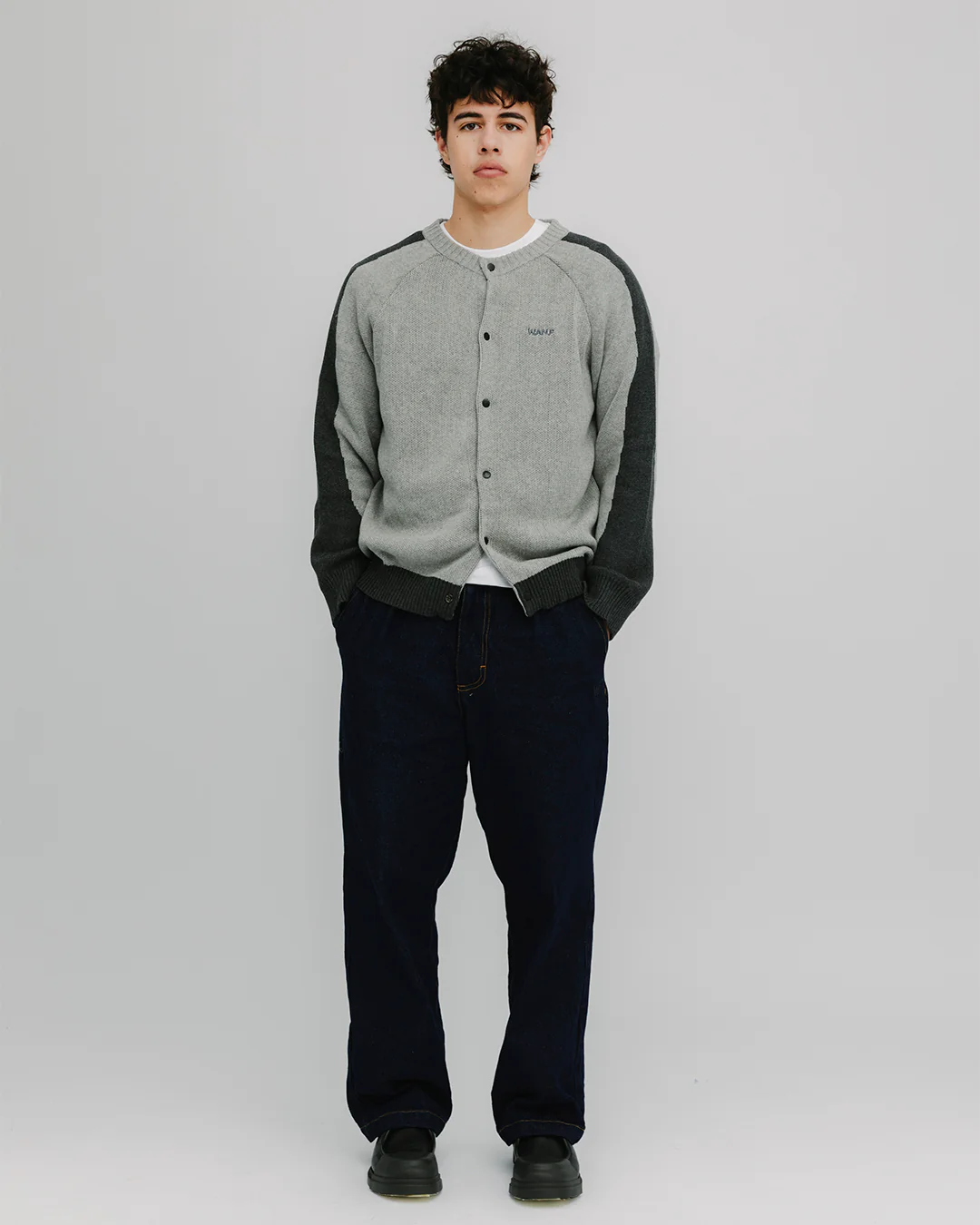 OFFICE GREY CARDIGAN - Image 4