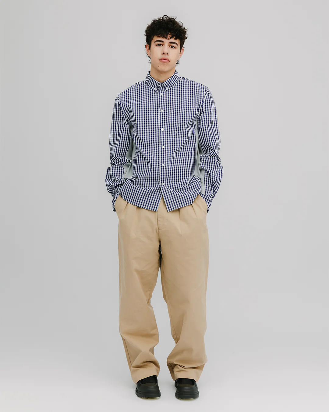 PLEAT CREAM CHINO - Image 5